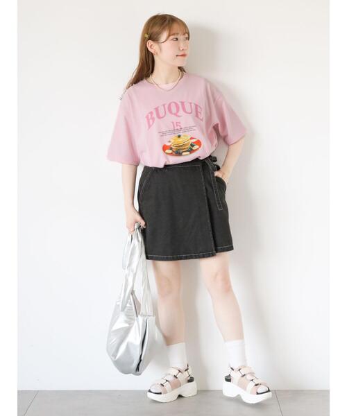 ehka sopo（エヘカソポ）の「リボンショルダーバッグ（ハンドバッグ・レディース・シルバー/ブラック/キナリ・F）」の20枚目の写真