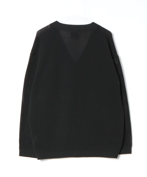 FORTUNA HOMME（フォルトゥナオム）の「FORTUNAHOMME ECOTEC Knit Mesh CD（ニット/セーター・メンズ・グレー/トップグレー/ブラック・2/1）」の12枚目の写真