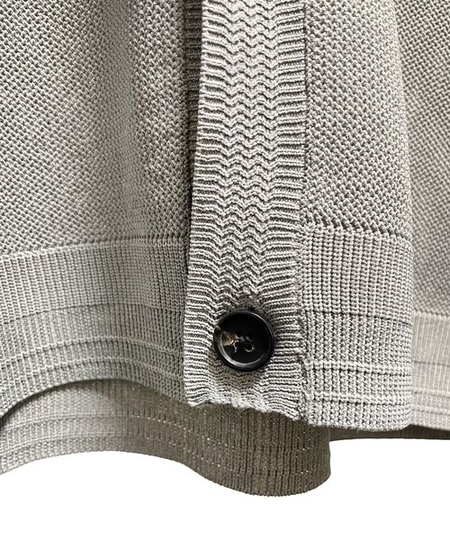 FORTUNA HOMME（フォルトゥナオム）の「FORTUNAHOMME ECOTEC Knit Mesh CD（ニット/セーター・メンズ・グレー/トップグレー/ブラック・2/1）」の10枚目の写真