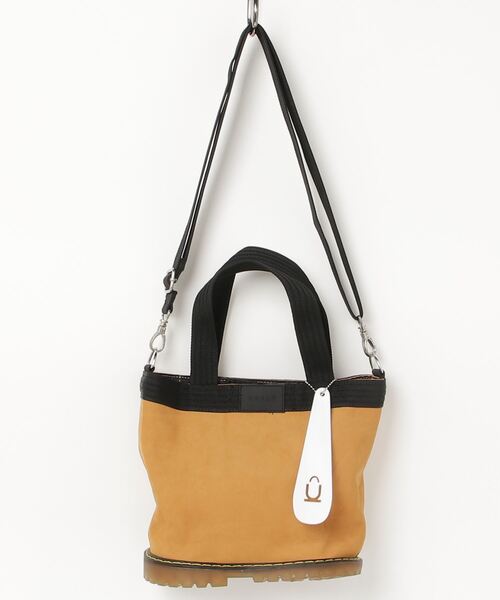 OKERU（オケル）の「OKERU(オケル) D-1TYPE　2WAYミニトート仕様（トートバッグ・レディース・レッド/ブラウン・F）」の2枚目の写真