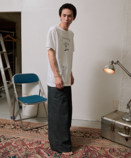 THRASHER(スラッシャー)の「THRASHER/スラッシャー GONZ LOGO Tシャツ USAモデル(Tシャツ/カットソー・メンズ・ホワイト系/ブラック/ホワイト・L/M)」の12枚目の写真