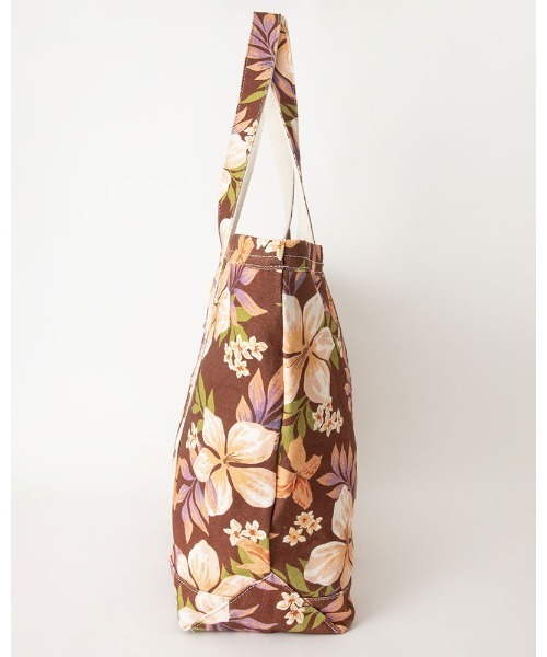BILLABONG（ビラボン）の「BILLABONG レディース ALL DAY BEACH TOTE トートバッグ 【2024年夏モデル】/ビラボンコットントートバッグ（トートバッグ・レディース・ブラウン/グリーン系その他・FREE）」の5枚目の写真