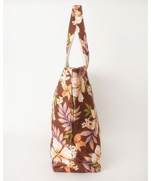 BILLABONG（ビラボン）の「BILLABONG レディース ALL DAY BEACH TOTE トートバッグ 【2024年夏モデル】/ビラボンコットントートバッグ（トートバッグ・レディース・ブラウン/グリーン系その他・FREE）」の3枚目の写真