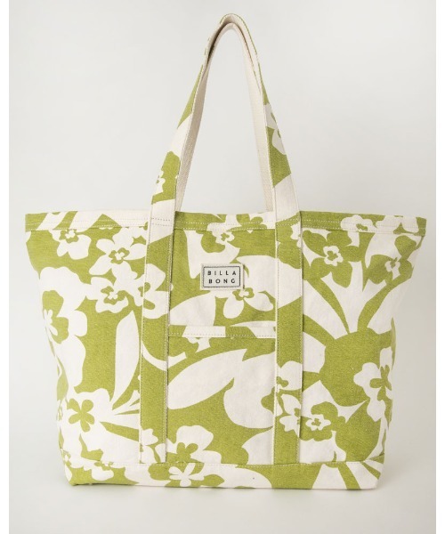 BILLABONG（ビラボン）の「BILLABONG レディース ALL DAY BEACH TOTE トートバッグ 【2024年夏モデル】/ビラボンコットントートバッグ（トートバッグ・レディース・ブラウン/グリーン系その他・FREE）」の16枚目の写真