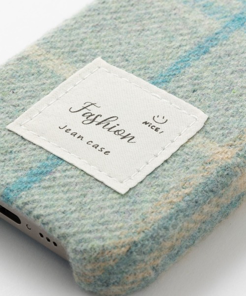 emonique（エモニーク）の「iPhoneケース カバー ウール風ツイード モヘア【11/12/12pro/13/13pro/14/14pro/15/15pro対応】（スマホケース/カバー・レディース・ホワイト/カーキ/レッド/ベージュ/ブラウン・iPhone 11/iPhone 12/iPhone 13/iPhone 13 Pro/iPhone 14/iPhone 14 Pro/iPhone 15/iPhone 15 Pro/iPhone 12 Pro）」の13枚目の写真