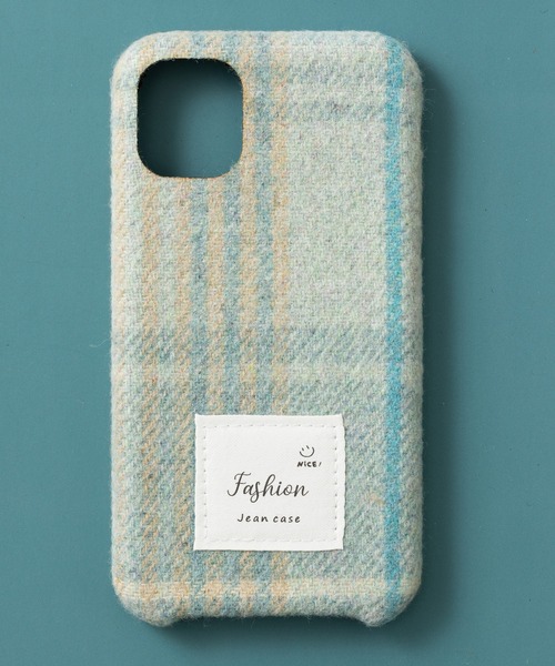 emonique（エモニーク）の「iPhoneケース カバー ウール風ツイード モヘア【11/12/12pro/13/13pro/14/14pro/15/15pro対応】（スマホケース/カバー・レディース・ホワイト/カーキ/レッド/ベージュ/ブラウン・iPhone 11/iPhone 12/iPhone 13/iPhone 13 Pro/iPhone 14/iPhone 14 Pro/iPhone 15/iPhone 15 Pro/iPhone 12 Pro）」の6枚目の写真