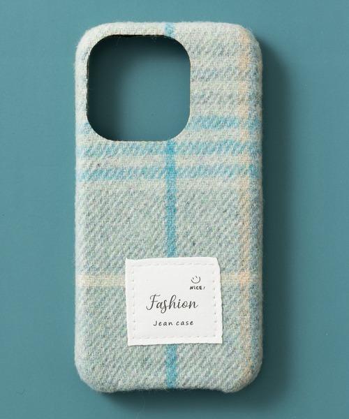 emonique（エモニーク）の「iPhoneケース カバー ウール風ツイード モヘア【11/12/12pro/13/13pro/14/14pro/15/15pro対応】（スマホケース/カバー・レディース・ホワイト/カーキ/レッド/ベージュ/ブラウン・iPhone 11/iPhone 12/iPhone 13/iPhone 13 Pro/iPhone 14/iPhone 14 Pro/iPhone 15/iPhone 15 Pro/iPhone 12 Pro）」の19枚目の写真