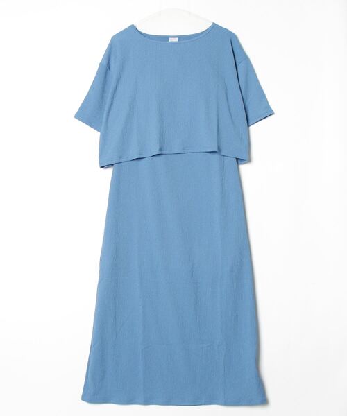 Ocean Pacific（オーシャンパシフィック）の「OP/オーピー 水陸両用 ワンピース 2点セット 524445（ワンピース・レディース・ブルー/グレー/ブラウン・M）」の3枚目の写真