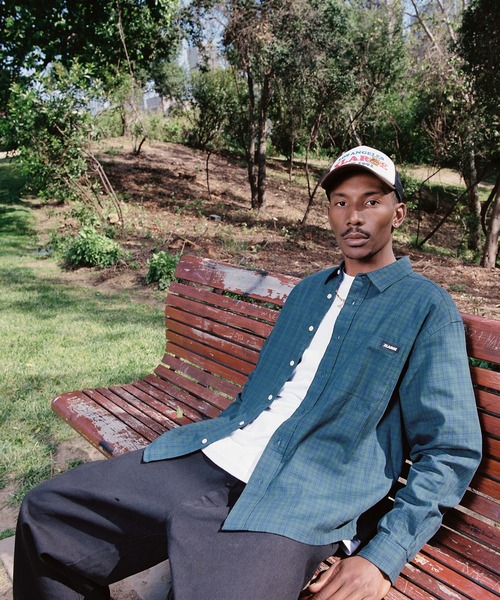 XLARGE(エクストララージ)の「PLAID L/S SHIRT(シャツ/ブラウス・メンズ・ブラック/グリーン/ブラウン・XL/L/M/S)」の17枚目の写真