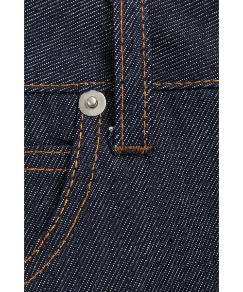 1chaku.(イッチャク)の「クロップドハイウエストロールアップデニム(デニムパンツ・レディース・ブラック/インディゴブルー・マルチサイズ)」の13枚目の写真