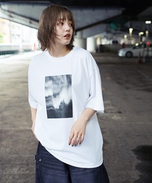 Beno | シルキータッチビックシルエットマルチプリントTシャツ(Tシャツ/カットソー)