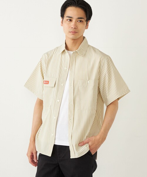 Cph/Golf ストライプシャツ ラージサイズ Cph/Golf ストライプシャツ ラージサイズ