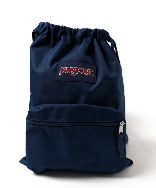 JANSPORT（ジャンスポーツ）の「WEGO/JANSPORT　DRAWSACK（バックパック/リュック・レディース・ブラック/ネイビー/ライトピンク・FREE）」の19枚目の写真