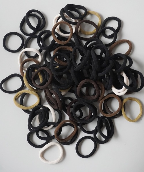 ヘアゴム No.155 マペペ リングゴム4P BK│AINZ&TULPE WEBSTORE - アインズ&トルペ公式