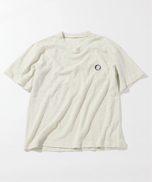 JOURNAL STANDARD relume(ジャーナルスタンダード レリューム)の「《追加》イノウエバッジ店 別注 花道企み刺繍 パイルTシャツ(Tシャツ/カットソー・メンズ・チャコールグレー/ブラック/ホワイト・MEDIUM/LARGE)」の4枚目の写真