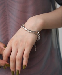 AZUL by moussy | ツイストチェーンブレスレット(ブレスレット)