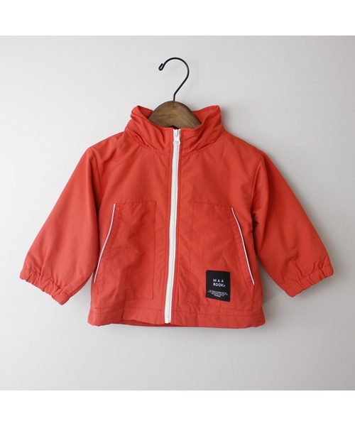 maarook（マルーク）の「【フード収納可】タフタマウンテンパーカー（ブルゾン・キッズ・ベージュ/オレンジ・110cm/120cm/130cm/100cm）」の22枚目の写真