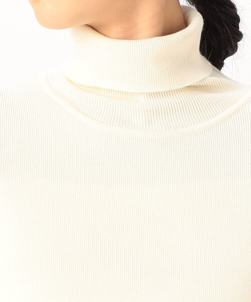 COMME CA ISM（コムサイズム）の「バイカラー　ポンチョニット（ニット/セーター・レディース・ネイビー/アイボリー/チャコール・FREE）」の19枚目の写真