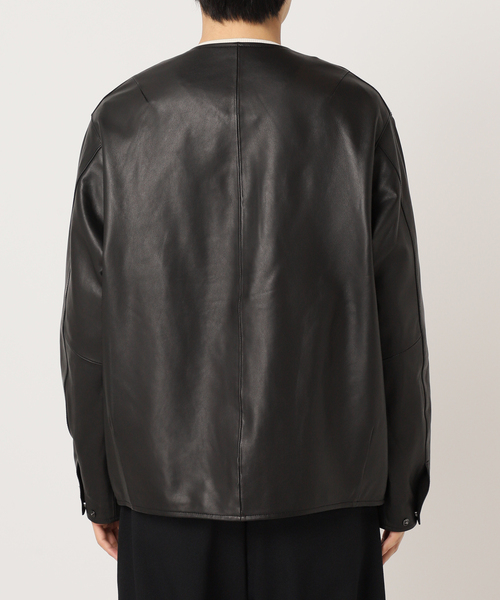 【EDIFICE】ライダース エディフィス EDIFICE ラムレザー フレンチアンティーク ライダース