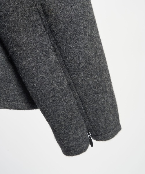 gomme(ゴム)の「モッサ ビッグライダース(ライダースジャケット・メンズ・ブラック/チャコールグレー・MEDIUM)」の20枚目の写真