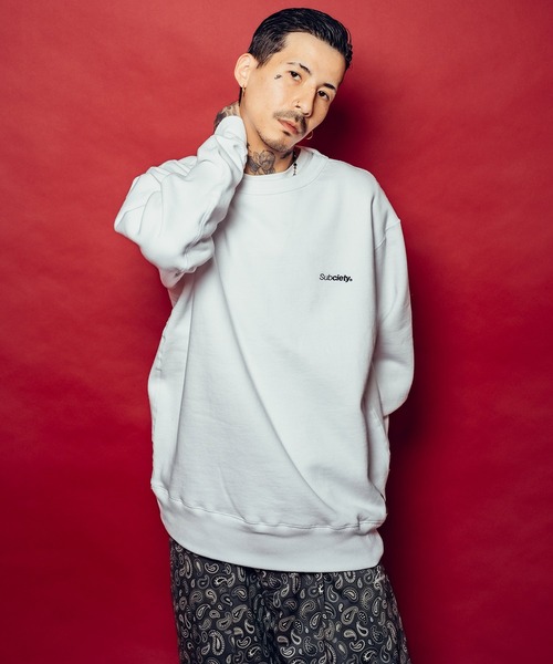Subciety（サブサエティ）の「Trademark sweatshirt（スウェット・メンズ・ネイビー/グレー/ブラック/ホワイト・XX-LARGE/X-LARGE/LARGE/MEDIUM/SMALL/X-SMALL）」の19枚目の写真