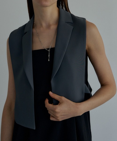 LE’RURE ドリードール パンツドレス　オールインワン　M リルアー Irregular cutter combination 【低身長向けサイズあり】（パンツ