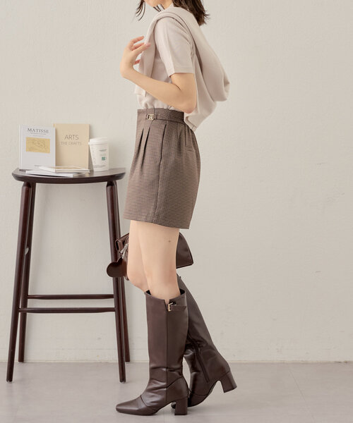 Chico（チコ）の「【SET ITEM】配色ボタンコンパクトカーデ
