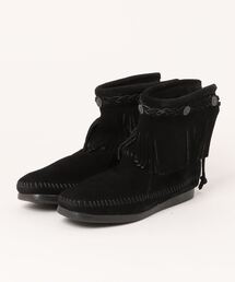 B.I.D.（ビーアイディー）の「《MINNETONKA》ハイ トップ バック ジッパー HI TOP BACK ZIP BOOTS（ブーツ）」