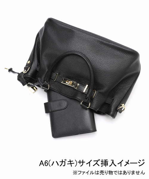 La TOTALITE(ラトータリテ)の「【MILOS/ミロス】金具付きトートバッグ(トートバッグ・レディース・ブラック/ベージュ系その他・FREE)」の12枚目の写真