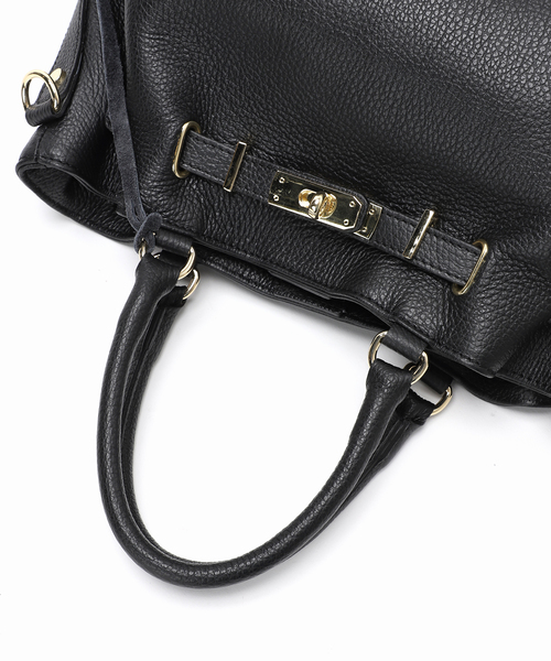 La TOTALITE(ラトータリテ)の「【MILOS/ミロス】金具付きトートバッグ(トートバッグ・レディース・ブラック/ベージュ系その他・FREE)」の13枚目の写真