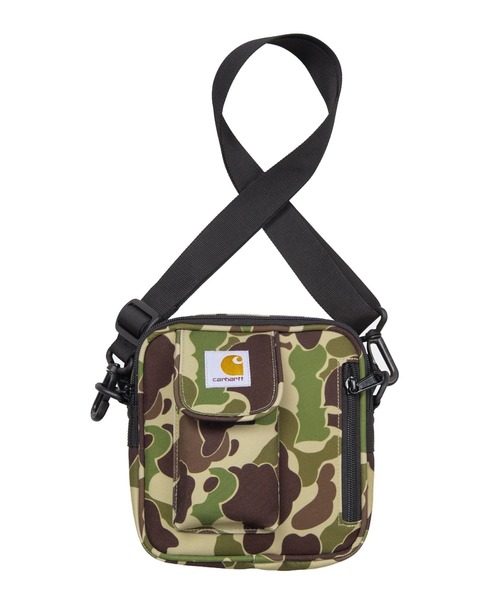 Carhartt WIP（カーハートダブリューアイピー）の「Carhartt WIP ESSENTIALS BAG SMALL（カーハート ワークインプログレス エッセンシャルズ バッグ スモール）（ショルダーバッグ・メンズ・カモフラージュ/グレー系/ブラック・FREE）」の3枚目の写真