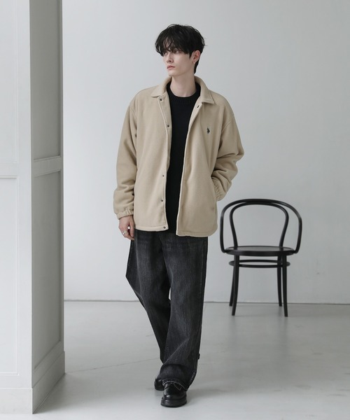 U.S.POLO ASSN. テックフリースコーチジャケット（その他アウター