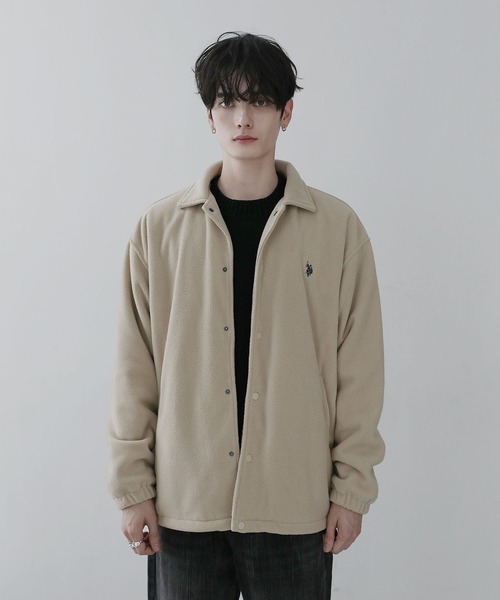U.S.POLO ASSN. テックフリースコーチジャケット（その他アウター