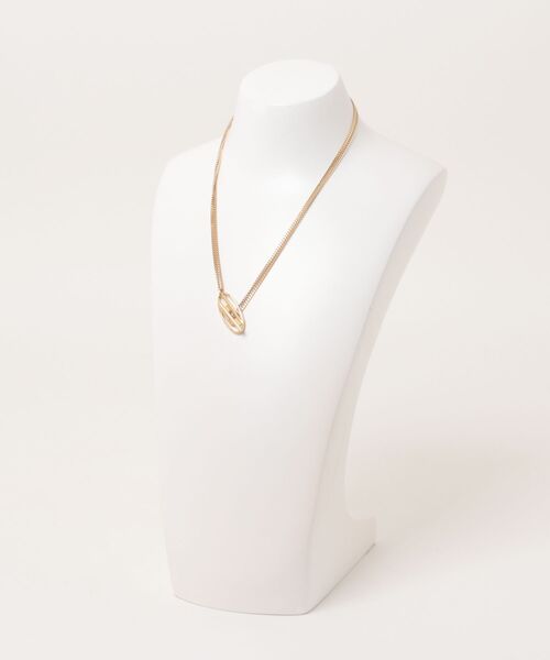 DIESEL(ディーゼル)の「ディーゼル アクセサリー ユニセックス ネックレス DX1567710(ネックレス・メンズ・GOLD ・FREE)」の5枚目の写真