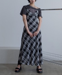 VACANCY | チェックキャミワンピース(ワンピース)