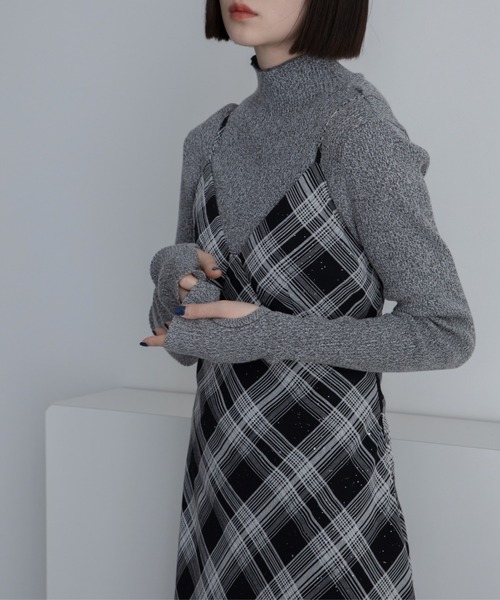 VACANCY（ヴァカンシー）の「チェックキャミワンピース（ワンピース・レディース・レッド/ブラック/ブルー・FREE）」の22枚目の写真