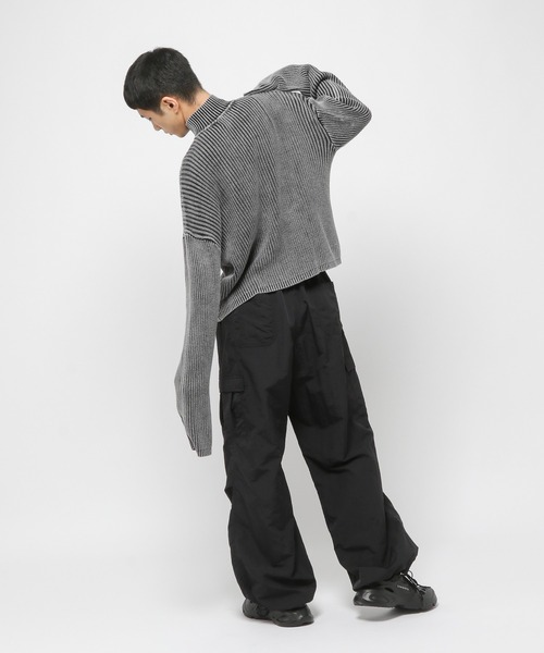 3.3 Field Trip （3.3フィールドトリップ）の「3.3 Field Trip／ピグメントZIPニット（カーディガン/ボレロ・メンズ・ブラック/ダークブラウン・MEDIUM/LARGE）」の17枚目の写真