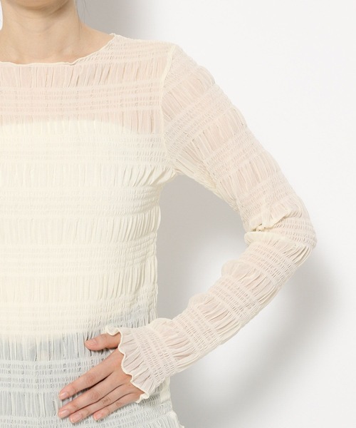 シアーシャーリングプルオーバーLS 207387（Tシャツ