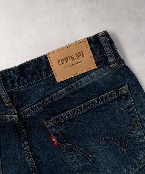 EDWIN(エドウィン)の「EDWIN(エドウィン)【メンズ】「503」テーパードデニムパンツ(デニムパンツ・メンズ・ダークインディゴブルー・28inch/31inch/32inch/33inch/34inch/27inch/30inch)」の22枚目の写真