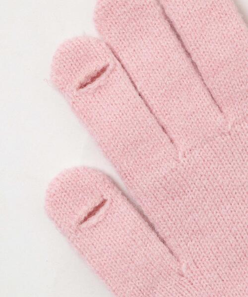 WEGO（ウィゴー）の「WEGO/リボン付きグローブ（手袋・レディース・オフホワイト/ライトピンク/ブラック・FREE）」の9枚目の写真