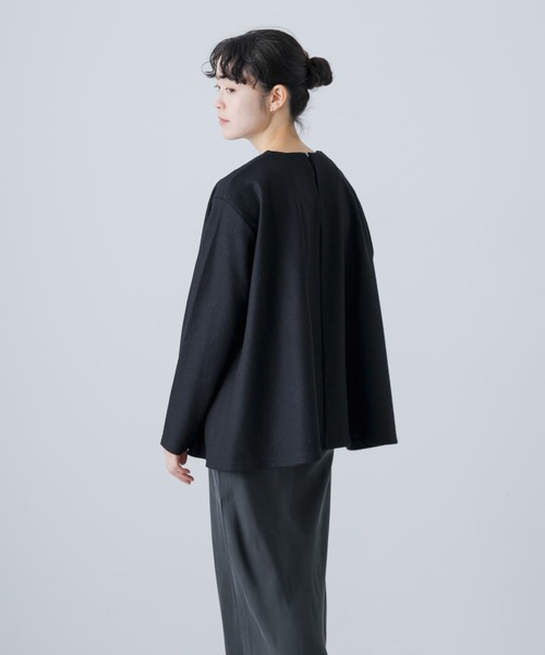 かぐれ（カグレ）の「ウールフレアプルオーバー（Tシャツ/カットソー 