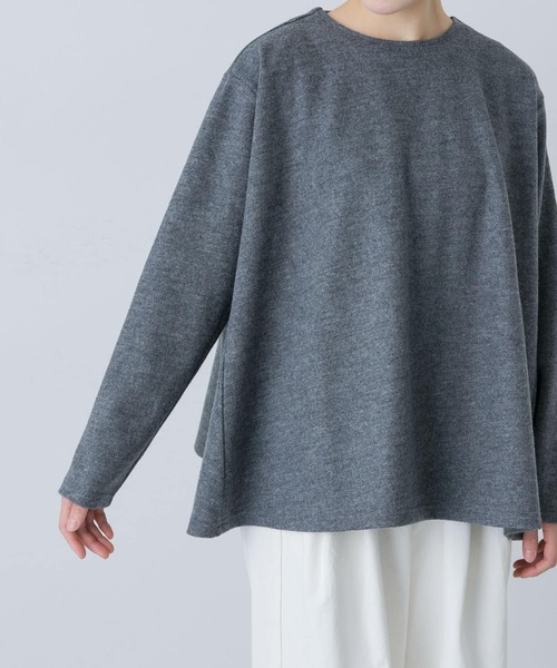 新品タグ付き アーバンリサーチ かぐれ ウールフレアプルオーバー　 BLACK 新品タグ付き アーバンリサーチ かぐれ ウールフレアプルオーバー