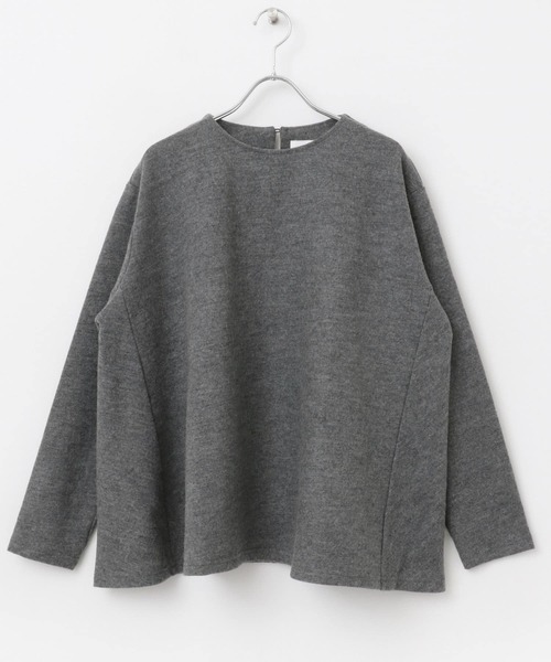 かぐれ（カグレ）の「ウールフレアプルオーバー（Tシャツ/カットソー 
