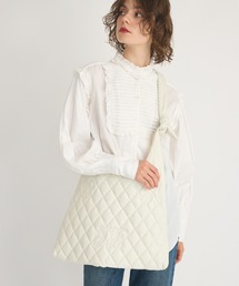 【crinkle crinkle crinkle】イニシャルキルトバック