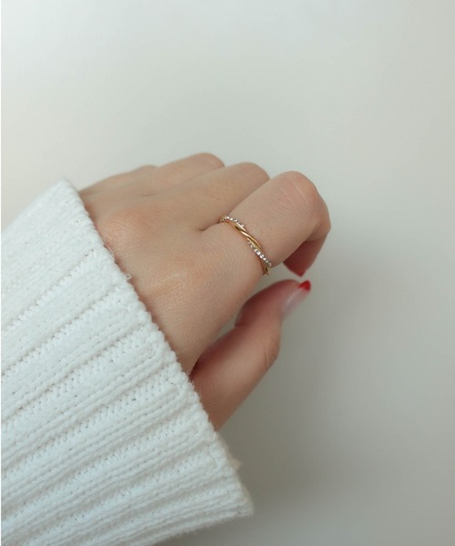 Tricot Dia Ring（リング）｜ebine（エビネ）のファッション通販
