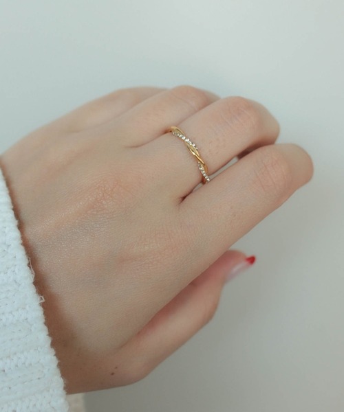 Tricot Dia Ring（リング）｜ebine（エビネ）のファッション通販