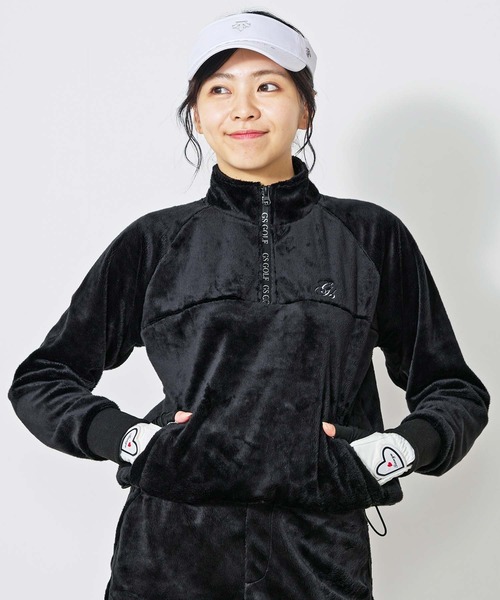 TopIsm（トップイズム）の「ゴルフウェア レディース シャギーボア