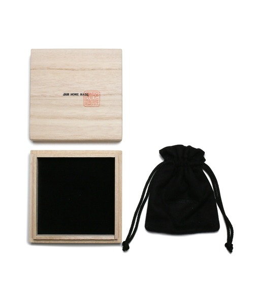 JAM HOME MADE（ジャムホームメイド）の「ギフト プレゼントボックス 桐箱 S（ラッピングキット・メンズ・ベージュ・ONE SIZE）」の3枚目の写真