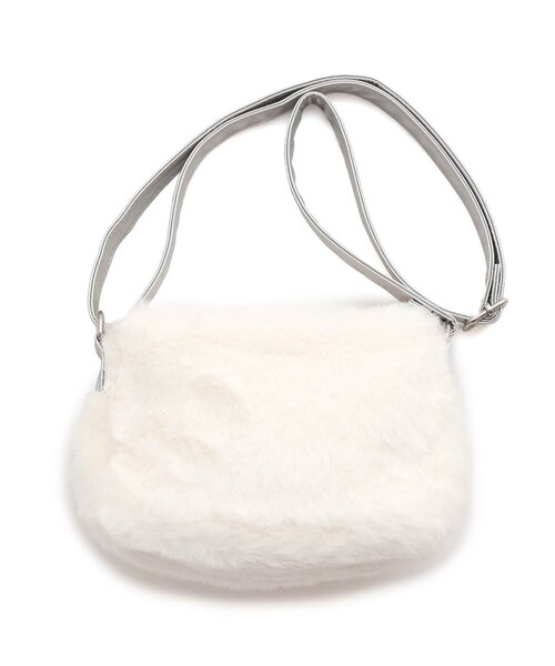 apres les cours（アプレレクール）の「パールリボンファーポシェット（ショルダーバッグ・キッズ・アイボリー・FREE）」の5枚目の写真