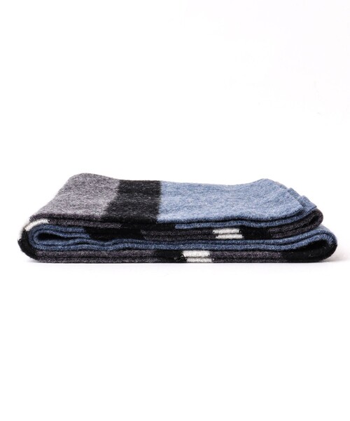 ROBERT MACKIE(ロバートマッキー)の「【ROBERT MACKIE/ロバート・マッキー】CROY MUFFLER 20 24AW(マフラー・メンズ・ブラウン系その他/ブルー系その他/レッド系その他・FREE)」の6枚目の写真